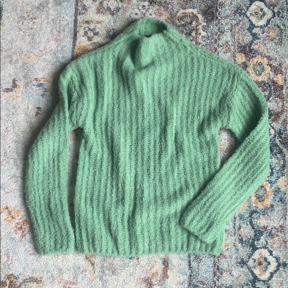 NWT Massimo Dutti Cozy Mock Neck Sweater Sz S